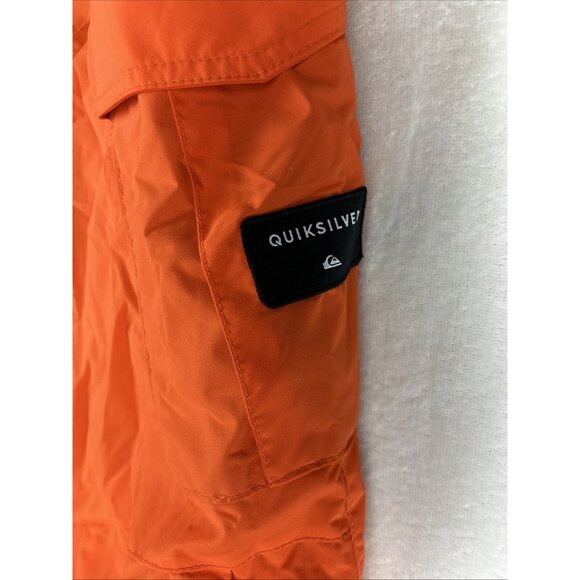 Quiksilver Pants XXL Orange Dry Flight 10K Snow Breathable Lined Winter Adult - Picture 4 of 14